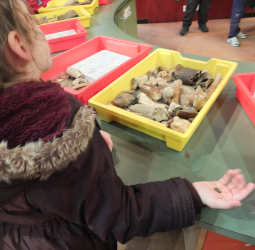 handling real finds - holding object