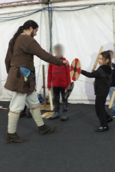 fighting the instructor