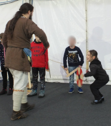 fighting the instructor