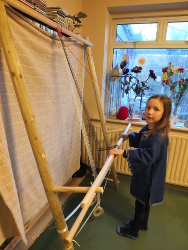 using a loom