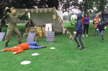 home guard blow up tank