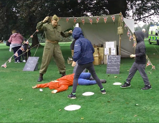 home guard blow up tank