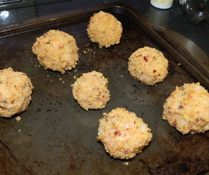 about to go into the oven