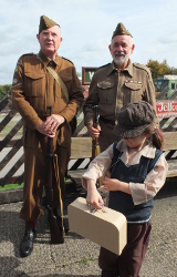 Home guard on the platform