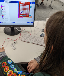 Microbit Animations at Scouts