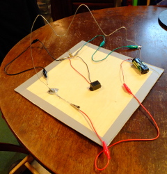 wire loop game electronics