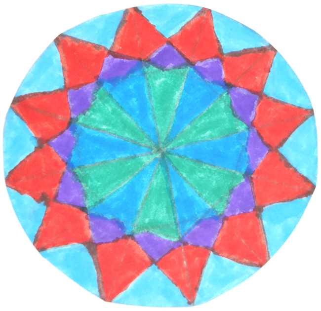 creating another 12 pointed star