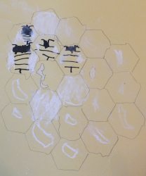 exploring a tesselating beehive pattern