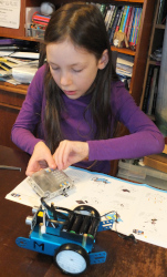 building the crazy frog mbot
