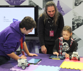 Programming robots at Big Bang Fair