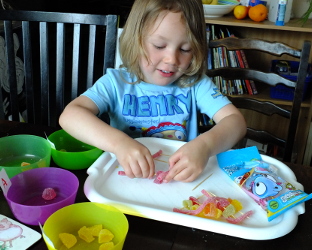 Making DNA from sweets