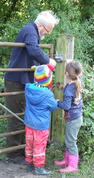 helping mend the fence