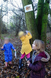 a Yule themed treasure hunt