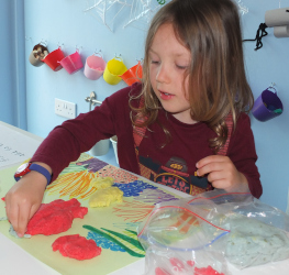 Coral Reef Playdough