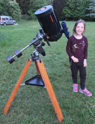 getting ready for stargazing