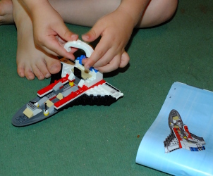 Lego Space Shuttle