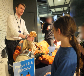 pressure suit autopsy