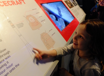 Seeing Tim Peak's Spacecraft